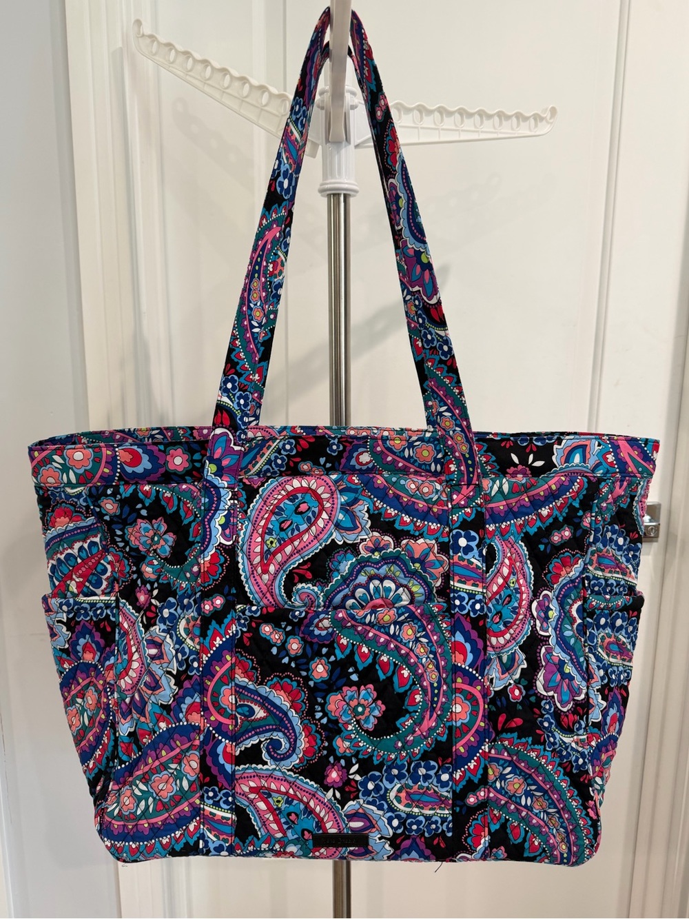 Vera Bradley Get Going Tote in "Haymarket Paisley" NEW XL